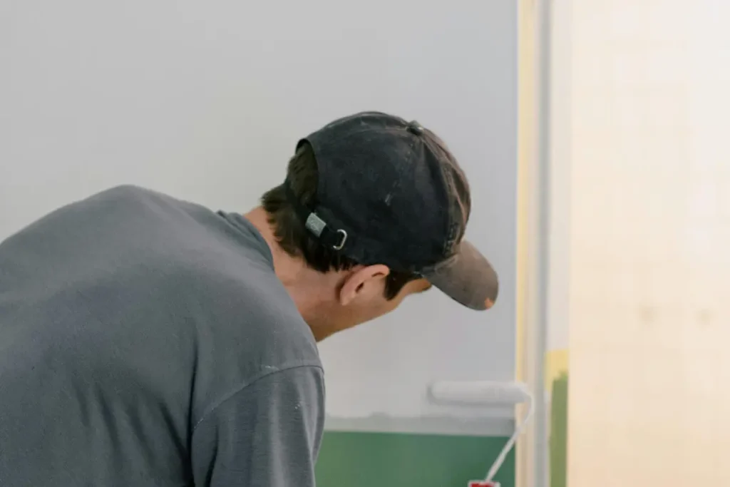 interior wall painting 2bhk apartment delhi