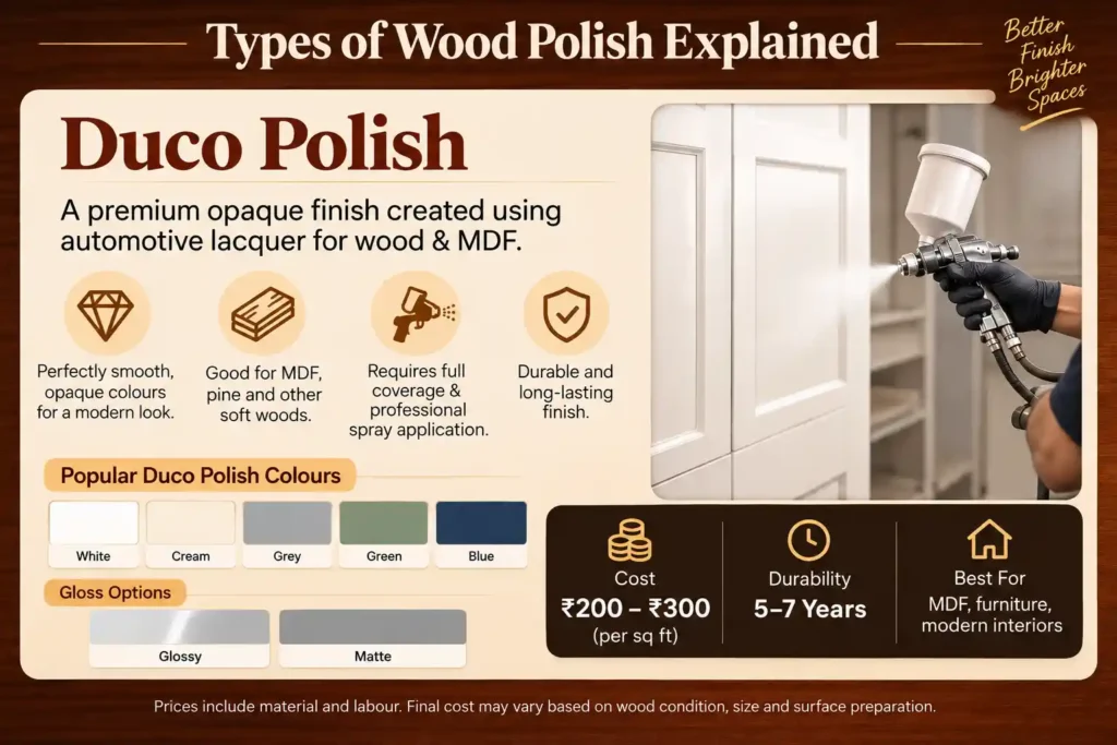duco polish mdf furniture delhi 1