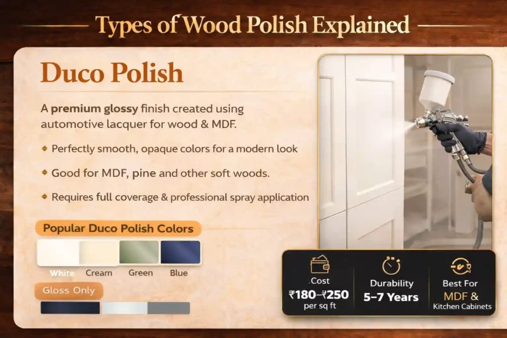 duco polish mdf furniture delhi